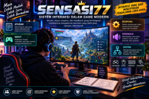 SENSASI77: Sistem Interaksi dalam Game Modern